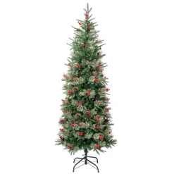Clearance National Tree Company 6 ft. Virginia Pine Mixed Slim Tree