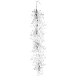 Hot National Tree Company 4 ft. Winter Frost White Garland