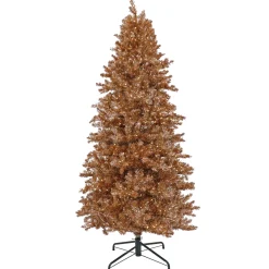 Hot National Tree Company 10 ft.Pre-Lit Christmas Rose Gold Tree