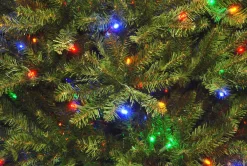 Hot National Tree Company 10 ft.Pre-Lit Dunhill Fir Tree with PowerConnect Dual Color LED Lights
