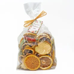 Discount National Tree Company 6 in. 250 Gram Mixed Potpourri- Citrus, Sliced Red and Green Apples, Red Chiles, and Eucalyptus Leaves