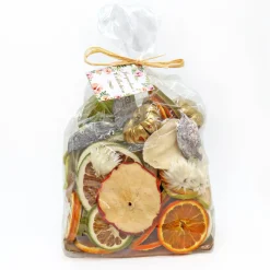 National Tree Company 6 in. 250 Gram Mixed Potpourri- Slices Red and Green Apples