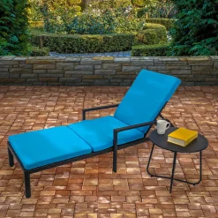 Sale National Tree Company 79 in. All Weather PE Wicker Chaise Lounge