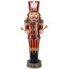Hot National Tree Company 58 in. Animated Nutcracker with Multicolor Lights and Music