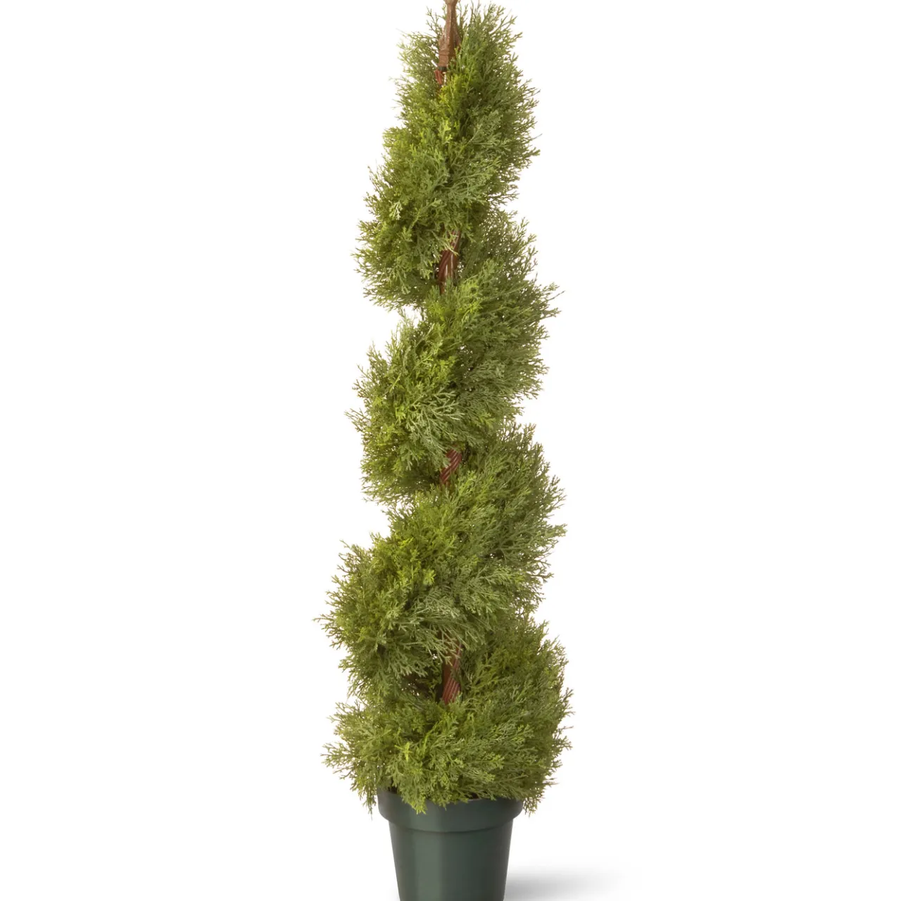 Hot National Tree Company 48 in. Artificial Juniper Slim Spiral Tree in Growers Pot