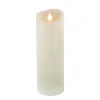 Online National Tree Company 3 in. by 9 in. HGTV Home Collection Flameless Heritage Pillar Candle, Ivory