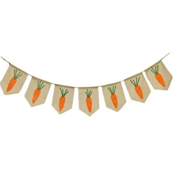 Online National Tree Company 70 in. Carrots Hanging Easter Banner Decoration