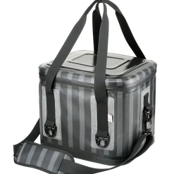 Hot National Tree Company 11 in. Easy Tote Soft Cooler Gray Striped