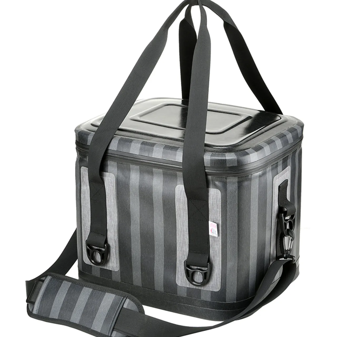 Hot National Tree Company 11 in. Easy Tote Soft Cooler Gray Striped