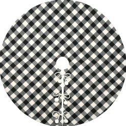 Outlet National Tree Company 52 in. General Store Collection Plaid Tree Skirt