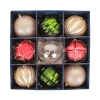 Online National Tree Company 13 in. Gold Xmas Ball Decor Set