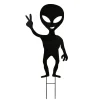 Online National Tree Company 38 in. Halloween Alien Garden Stakes Outdoor Lawn Decoration