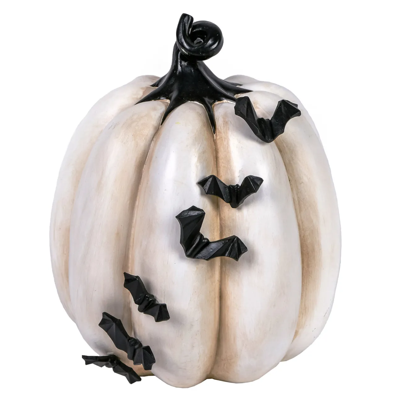 Clearance National Tree Company 9 in. Halloween Crawling Bats Pumpkin Tabletop Decoration
