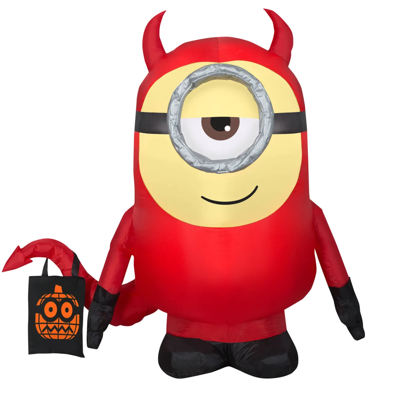 Outlet National Tree Company 42 in. Halloween Minion Dave Inflatable Decoration