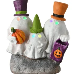 Hot National Tree Company 15 in. Halloween Trick Or Treating Ghosts Decoration with LED Lights