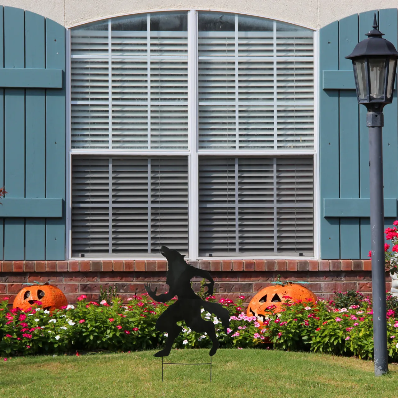 Clearance National Tree Company 38 in. Halloween Werewolf Garden Stakes Outdoor Lawn Decoration