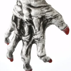 Clearance National Tree Company 18 in. Halloween White Zombie Arm and Hand Wreath Hanger