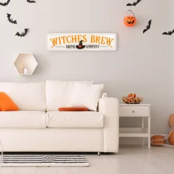 Clearance National Tree Company 31 in. Halloween Witches Brew Drink Company Hanging Wall Decoration