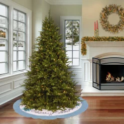 Outlet National Tree Company 52 in. HGTV Home Collection Embroidered Coastal Colors Tree Skirt