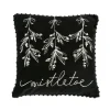 Best National Tree Company 18 in. HGTV Home Collection Mistletoe Pillow