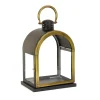 New National Tree Company 18 in. HGTV Home Collection Antique Bronze Dome Lantern, Small