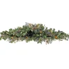 Hot National Tree Company 60 in. HGTV Home Collection Swiss Chic Mantle Swag
