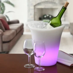 New National Tree Company 10 in. Ice Bucket with Color Changing LED Lights