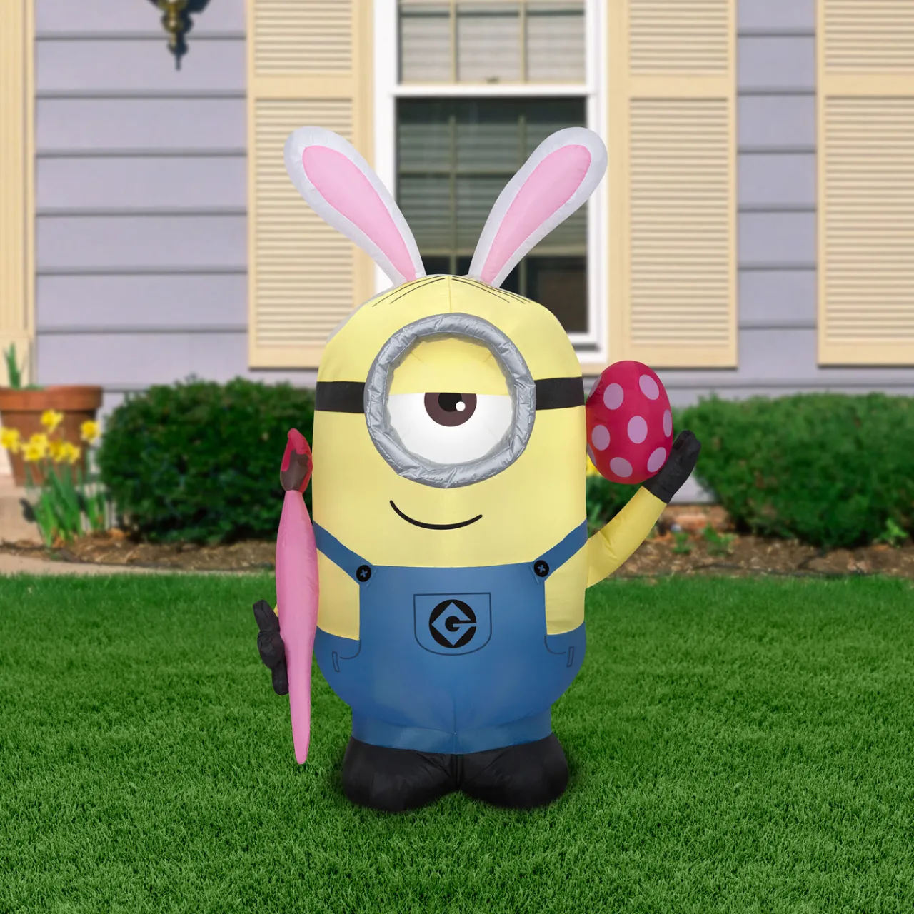 Hot National Tree Company 48 in. Inflatable Easter Despicable Me Minion Decoration