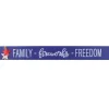 Outlet National Tree Company 7 in. Patriotic Family-Fireworks-Freedom Table Decoration