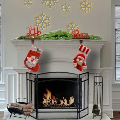 Hot National Tree Company 8.7 in. Peace Stocking Holder