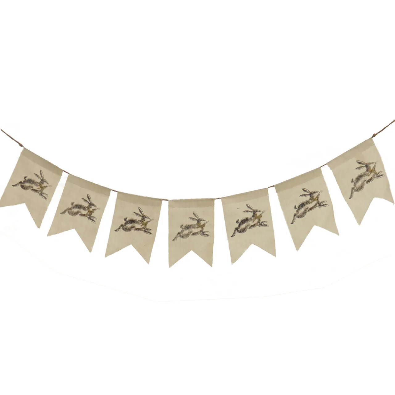 Outlet National Tree Company 70 in. Running Easter Bunnies Hanging Banner Decoration