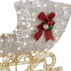 Sale National Tree Company 38 in. Santas Sleigh with LED Lights