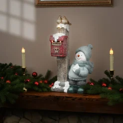 Outlet National Tree Company 20 in. Snowman Sending Mail