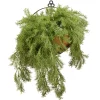 Discount National Tree Company 20 in. Spring Green Pine Branch Wall Basket