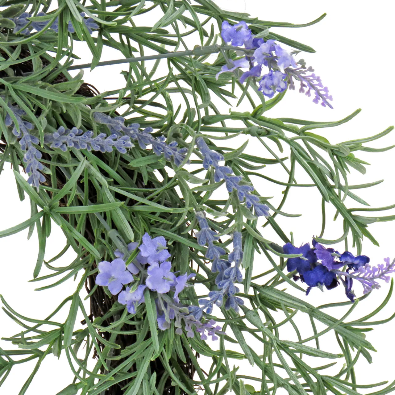 Best National Tree Company 19 in. Spring Wreath with Lavender and Rosemary