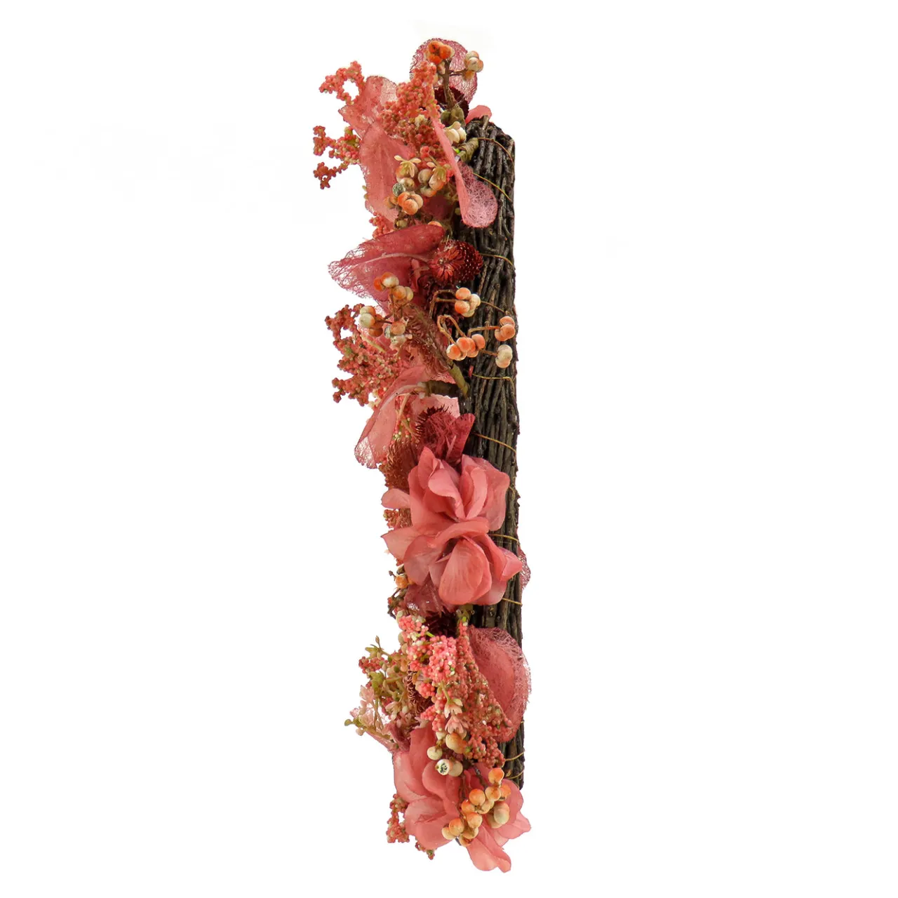 Sale National Tree Company 16 in. Valentine's Flower Blooms Floral Heart Wreath