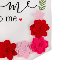 Online National Tree Company 18.5 in. Valentine's 'You Feel Like Home' Banner