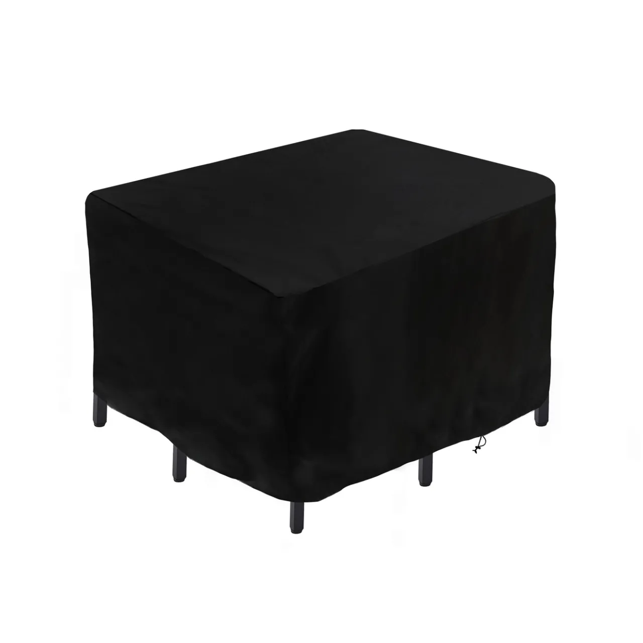 National Tree Company 56 in. Waterproof Patio Furniture Cover with Rope and Metal Buckles