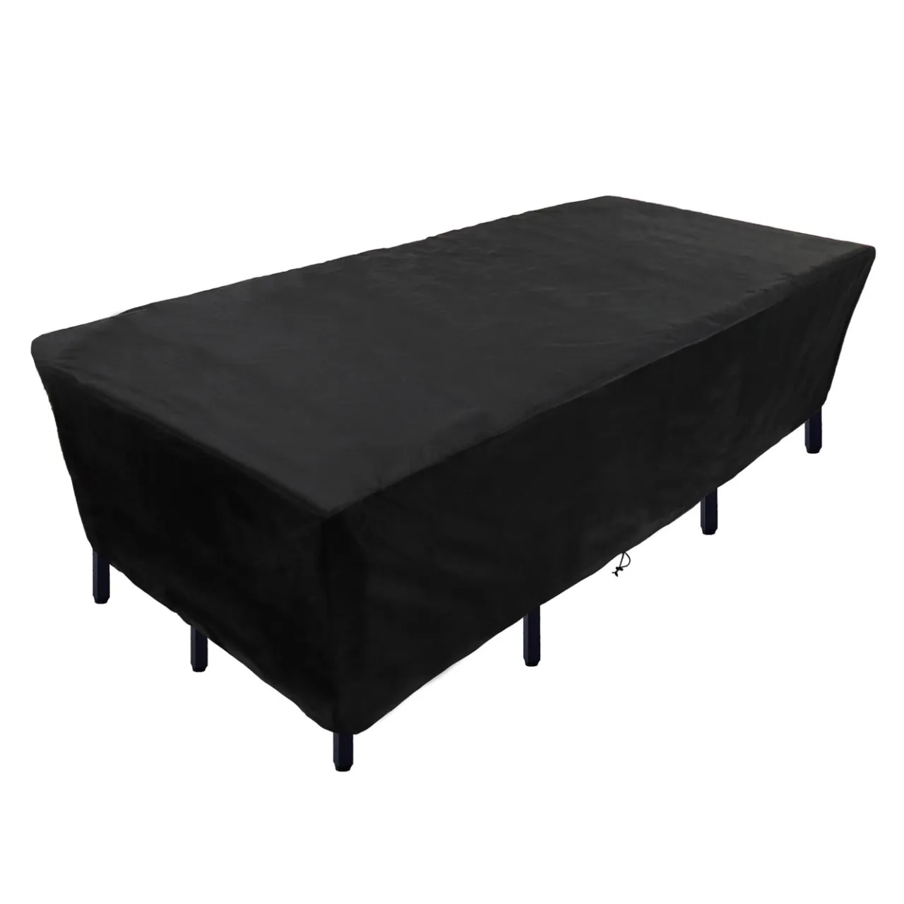New National Tree Company 108 in. Waterproof Patio Furniture Cover with Rope and Metal Buckles