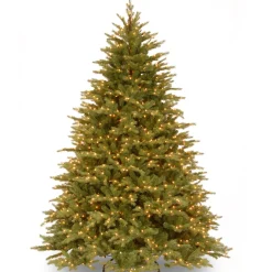 Discount National Tree Company 7.5ft. Pre-Lit Nordic Spruce Tree with Clear Lights