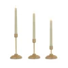 Best National Tree Company HGTV Home Collection Flameless Heritage Candle Set, Natural Base