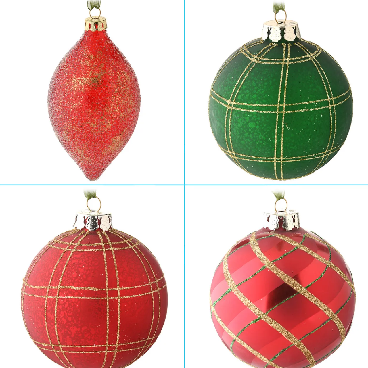 Hot National Tree Company 20-Piece Christmas Tree Ornament Set, Rural Homestead Collection