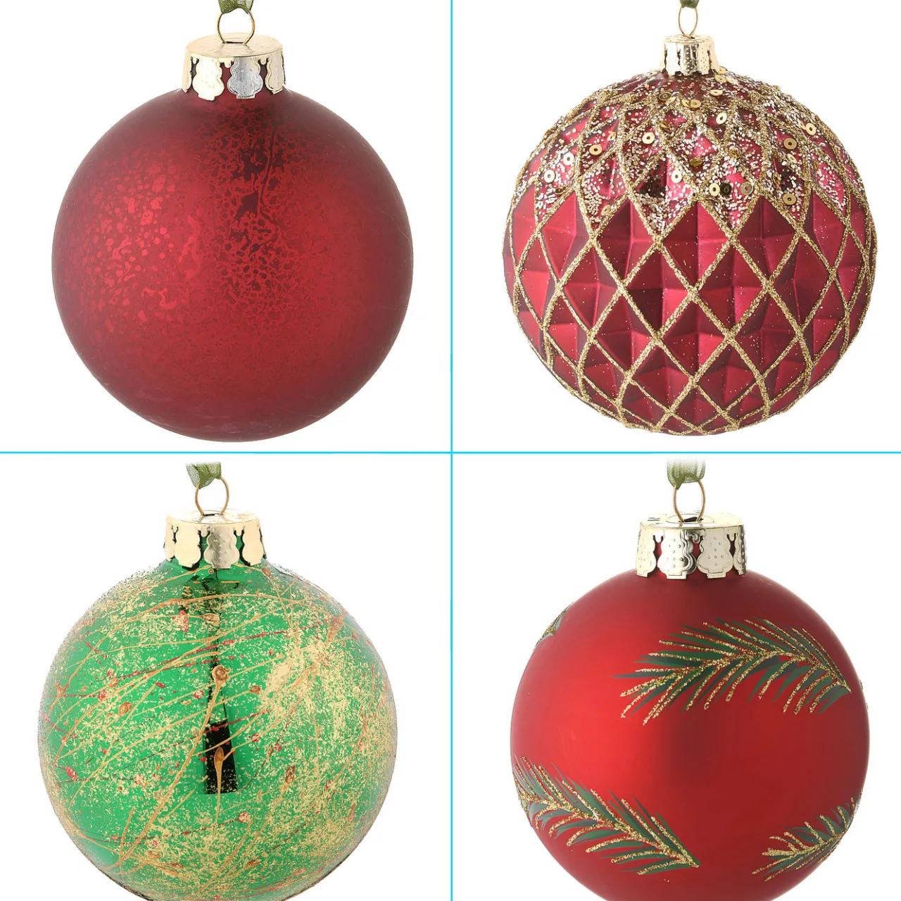 Hot National Tree Company 20-Piece Christmas Tree Ornament Set, Rural Homestead Collection