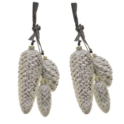 Outlet National Tree Company 2-Piece HGTV Home Collection Pinecone Cluster Ornaments