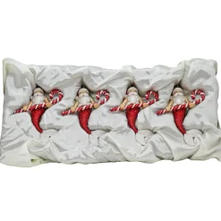 New National Tree Company 4-Piece HGTV Home Collection Santa Merman Ornaments