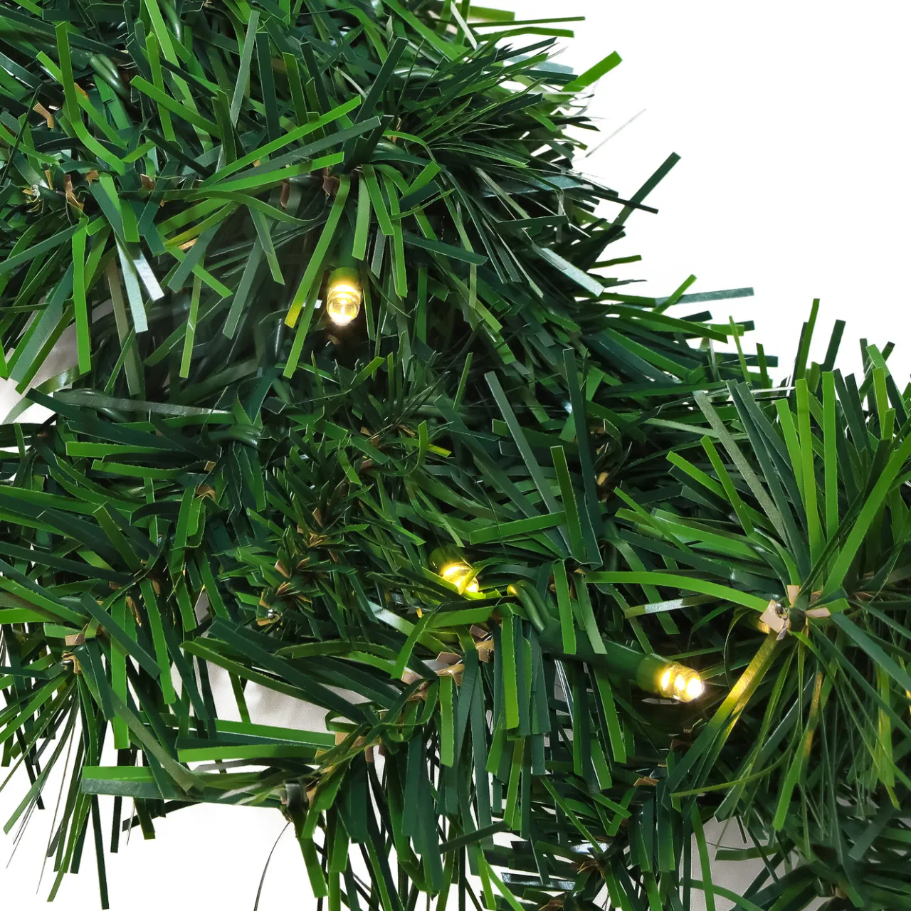 Best National Tree Company Pre-Lit Warm Welcome Assortment Set of 2 Entrance Trees, 1 Wreath