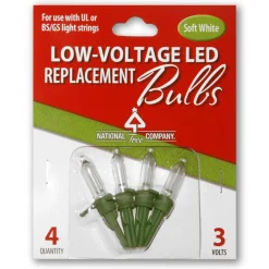 Hot National Tree Company Replacement Soft White Low Voltage LED Bulbs in Bag